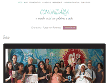 Tablet Screenshot of comunidaria.org
